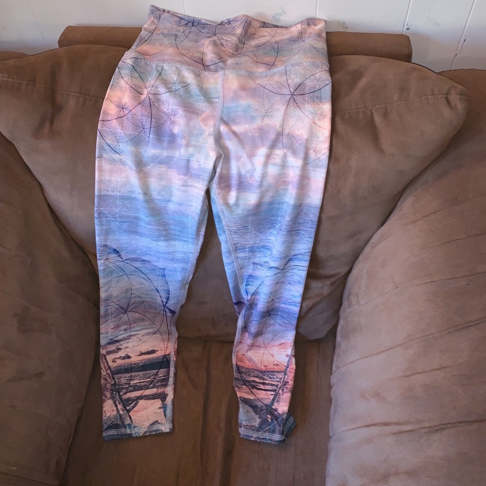 Colorful workout leggings